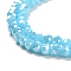 Opaque Glass Beads Stands EGLA-A035-P3mm-B08-3
