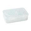48Pcs 6 Styles Transparent Square Glass Cabochons GGLA-FS0001-06-6