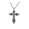 Cross Zinc Alloy Pendant Necklace NF8765-04-1