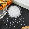 25 Strands 5 Styles Transparent Electroplate Glass Beads Strands GLAA-PA0001-34-4