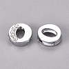 Alloy Slide Charms LS-PALLOY-WH0066-21O-1