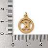 304 Stainless Steel Charms
with Jump Ring STAS-R001-02G-K-3