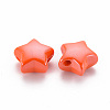Opaque Acrylic Beads LS-MACR-S372-02B-84-2
