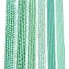 Electroplate Opaque Solid Color Glass Beads Strands LS-EGLA-A044-P3mm-L14-2
