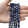 Natural Blue Aventurine Beads Strands G-Z119-A38-03-2