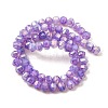 Imitation Jade Glass Beads Strands GLAA-P058-03A-06-2