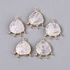 Natural Quartz Crystal Chandelier Component Links G-Q606-50G-1