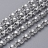 Tarnish Resistant 304 Stainless Steel Chains CHS-K001-64-1