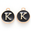 Golden Plated Alloy Charms ENAM-S118-02K-1