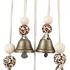 Iron Bell Wind Chimes HJEW-JM01958-4