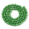 Opaque Solid Color Beads Strands EGLA-N013-P6mm-D04-2