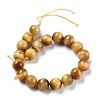 Natural Tiger Eye Beads Strands G-G099-10mm-9-2