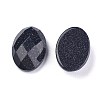 Synthetic Blue Goldstone Cabochons G-G760-A07-2