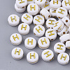 Plating Acrylic Beads PACR-R242-01H-1