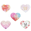 Coated Paper Thank You Greeting Card DIY-FS0007-76C-5