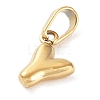 316L Surgical Stainless Steel Charms LS-STAS-G315-01G-Y-2