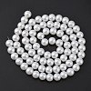 Glass Pearl Beads Strands X-HY-10D-B01-1-4