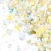 100G Plastic Sequins Beads PVC-CP0001-01A-1