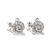 Tibetan Style Zinc Alloy Pendants TIBEP-R334-032AS-RS-1
