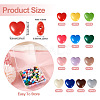 130Pcs 13 Colors Opaque Acrylic Beads OACR-TA0001-37-4