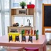 Mini Wood Easel & Chalkboard & Chalk Set ODIS-NB0001-40-6