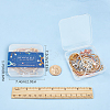 10Pcs 5 Colors Brass European Style Bracelet Making MAK-SC0001-10-7