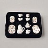 Tea Set Miniature Ornaments AJEW-WH0696-756A-1