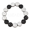 Czech Pressed Glass Beads GLAA-I061-48A-2