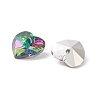 Faceted Glass Charms RGLA-L026-B07-3