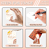 120Pcs 4 Styles Sunflower Paper Thank You Gift Tags CDIS-WH0038-04-3