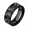 Rabbit Pattern 201 Stainless Steel Finger Rings for Couple FS-WG795E8-03-1