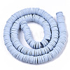 Handmade Polymer Clay Beads Strands CLAY-R089-8mm-024-2