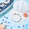 60Pcs Painted Glass Beads GLAA-SC0003-28-4