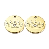 Ion Plating(IP) 304 Stainless Steel Pendants STAS-Q254-26G-1