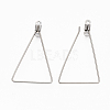 Tarnish Resistant 304 Stainless Steel Wire Pendants STAS-T051-001-2