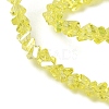 Electroplate Transparent Glass Beads Strands EGLA-P061-04C-AB01-2