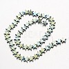 Electroplate Non-magnetic Synthetic Hematite Bead Strands G-F300-24D-07-2