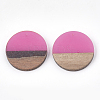 Resin & Walnut Wood Pendants RESI-S358-02B-05-2