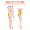 120Pcs 6 Colors OPP Gift Bags ABAG-NB0001-34-5
