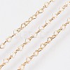 Long-Lasting Plated Brass Cable Chains Necklaces X-NJEW-K112-02G-NF-2