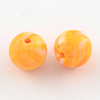 Opaque Acrylic Beads SACR-R853-16mm-M-3