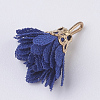 Cloth Flower Pendants Decoration IFIN-K036-07-2
