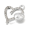 UV Plating Alloy Crystal Rhinestone Pendants RB-CBAD37D-03P-2