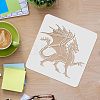 Plastic Reusable Drawing Painting Stencils Templates DIY-WH0172-394-3