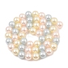 Baking Paint Pearlized Glass Pearl Round Bead Strands PEAR-H019-02C-09-4