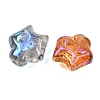 Electroplate Glass Beads GL-CBA1F09-01-2