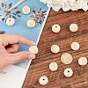 Unfinished Wood Beads WOOD-FH0001-03B-3