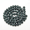 Baking Paint Crackle Glass Beads Strands X-DGLA-Q023-6mm-YS35-2