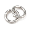 Tarnish Resistant 304 Stainless Steel Open Jump Rings STAS-J013-5x0.9mm-01-4