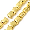 Electroplate Glass Beads Strands EGLA-F166-11-2
